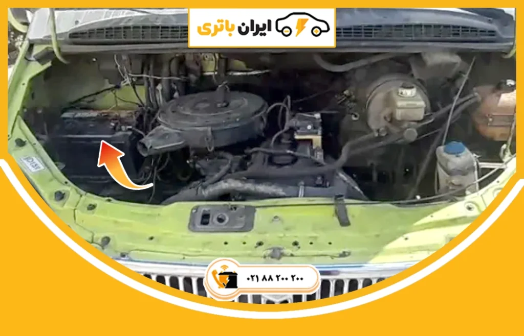 باتری ون غزال