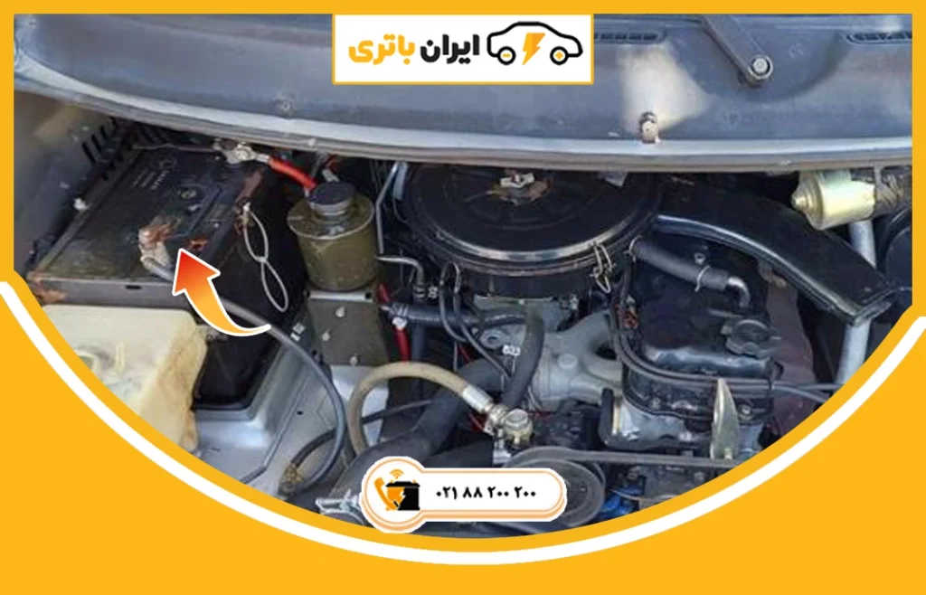 باتری ون کاروان سایپا