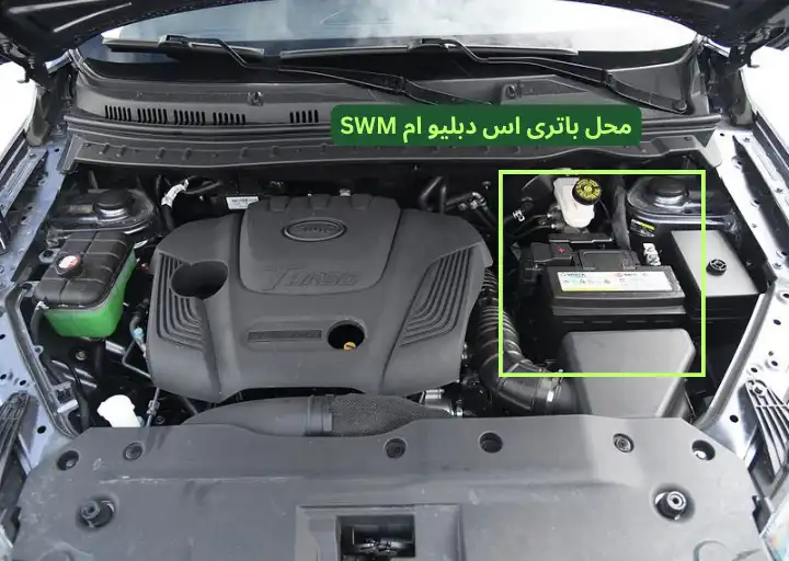 محل باتری اس دبلیو ام SWM