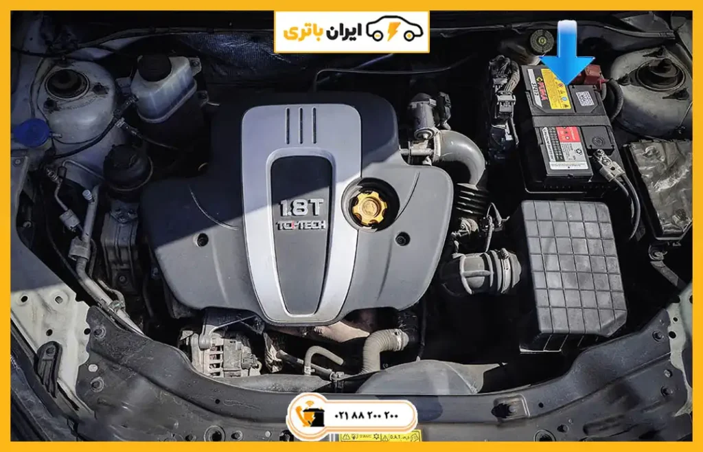 محل-باتری-ام-جی-6