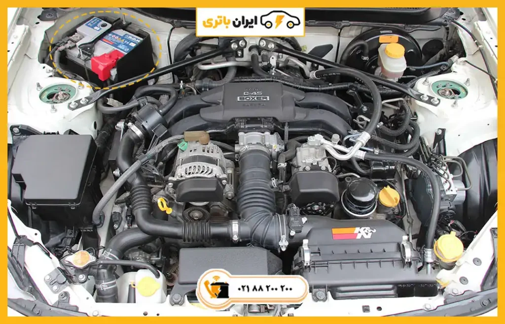 محل-باتری-تویوتا-جی-تی-86