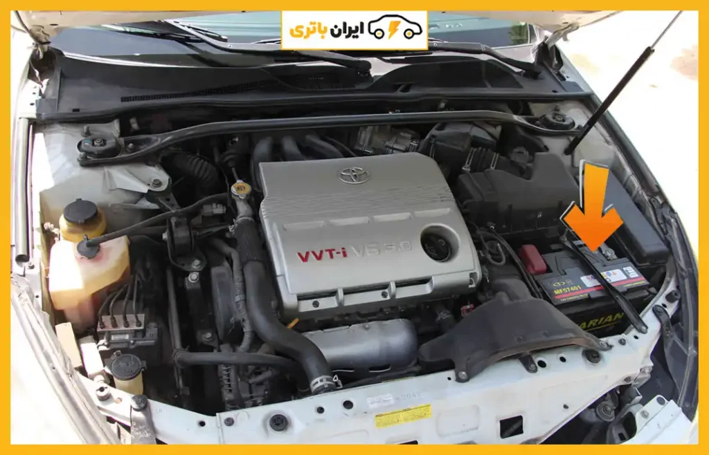 محل-باتری-تویوتا-سولارا