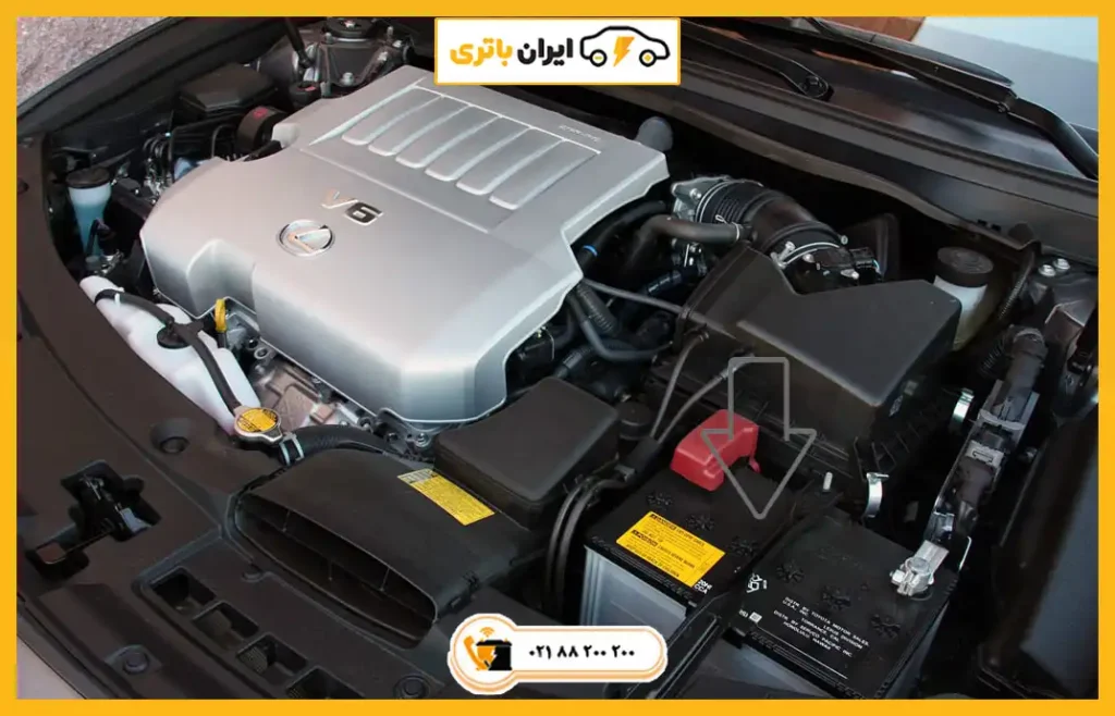 محل-باتری-لکسوس-ES350