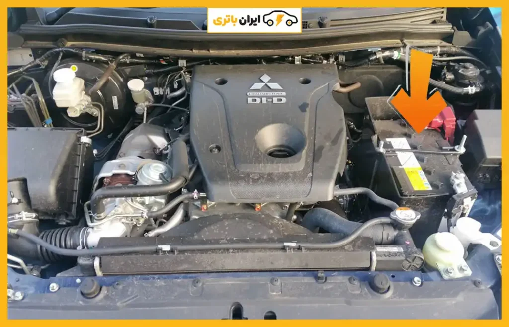 محل-باتری-میتسوبیشی-L200