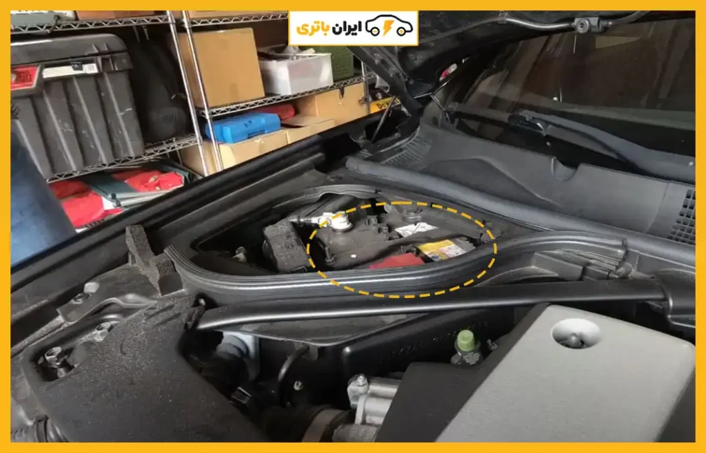 محل-باتری-نیسان-Z