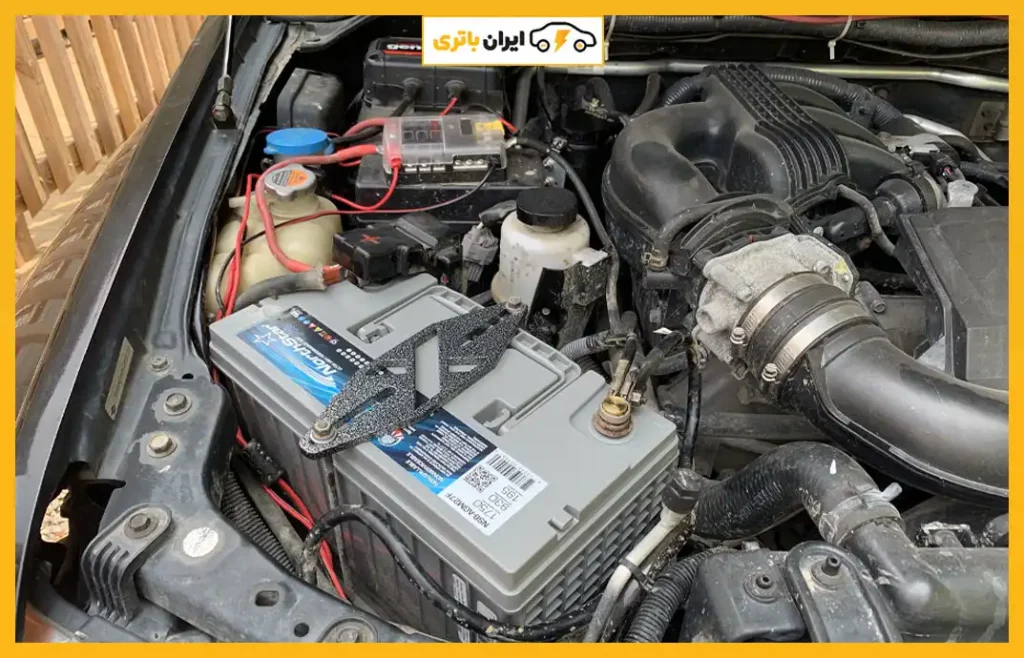 محل-باتری-نیسان-اکسترا