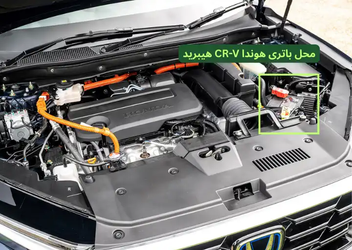 محل باتری هوندا CR-V هیبرید