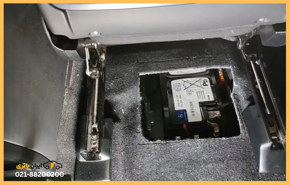 محل باتری gle