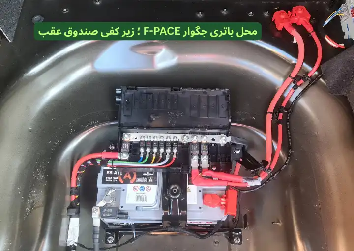 Jaguar F-PACE Battery Location