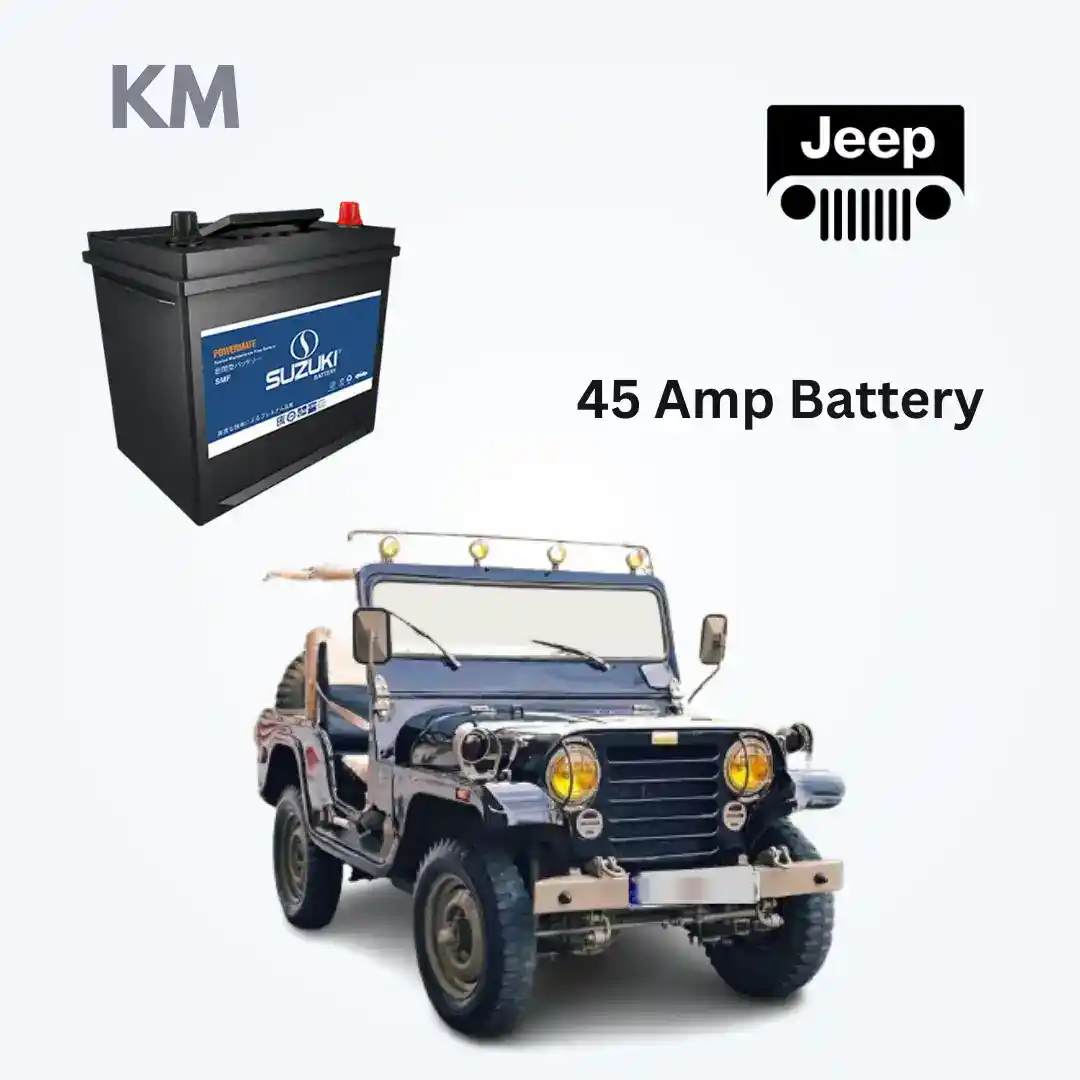 KM Jeep Battery Replacement