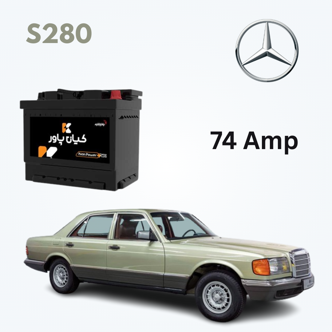 Mercedes-Benz S280 Battery Capacity