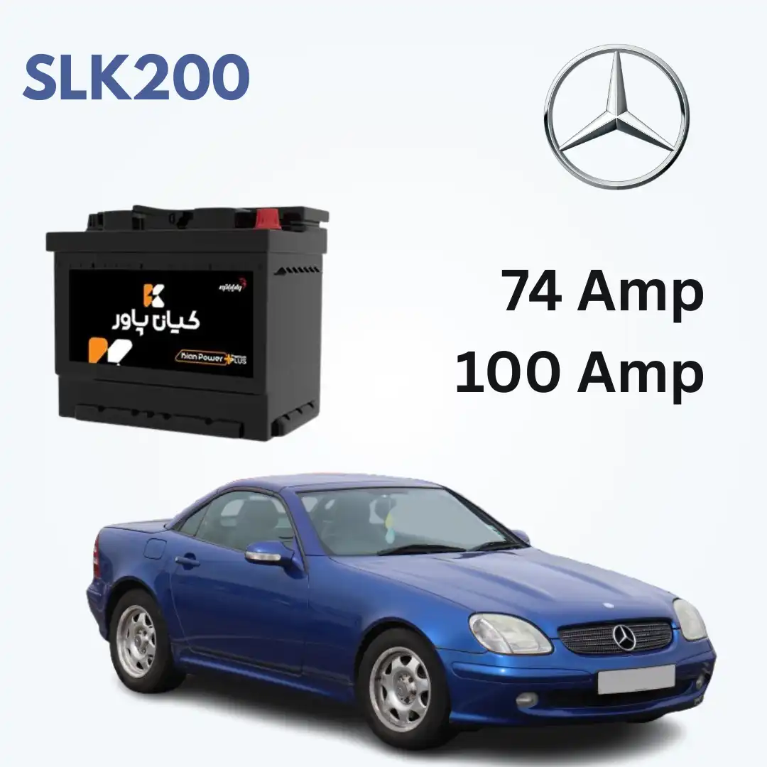 Mercedes-Benz SLK200 Battery Capacity