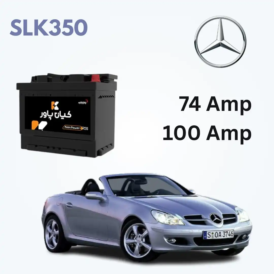 Mercedes-Benz SLK350 Battery Capacity