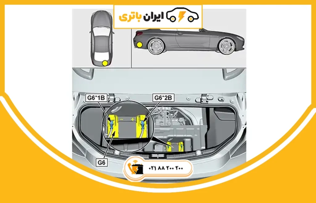 باتری بی ام و 630i