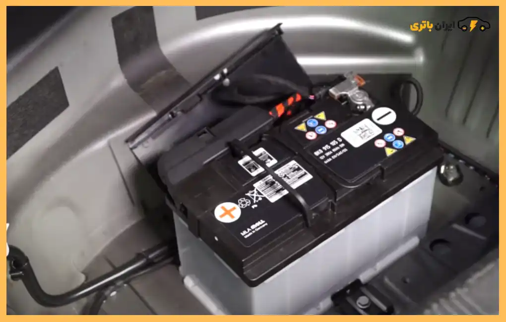 محل باتری آئودی A4
