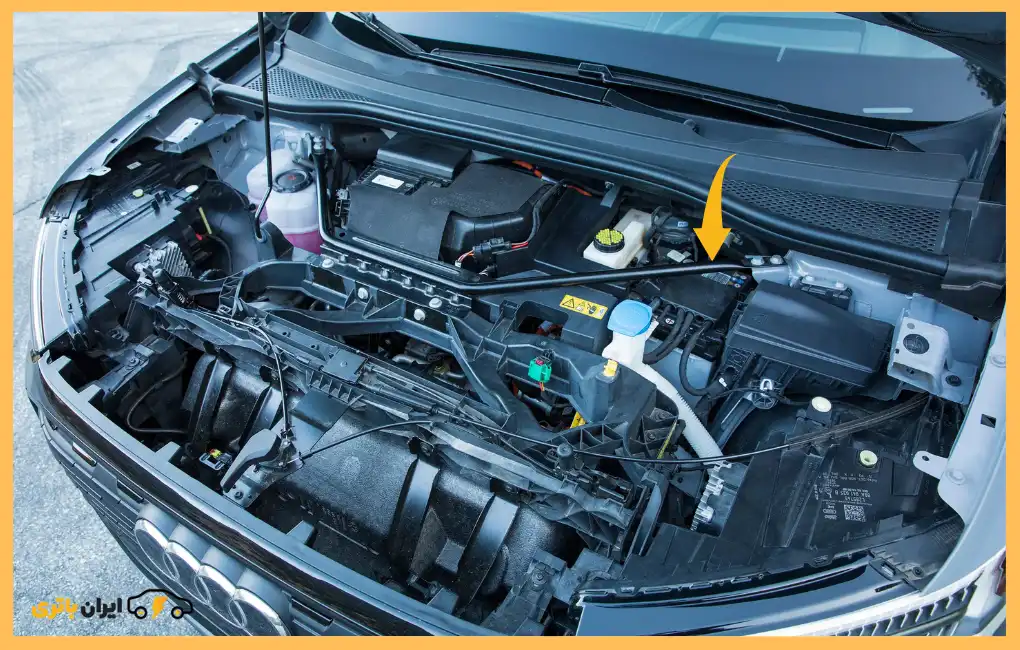 محل باتری آئودی Q4 e-tron