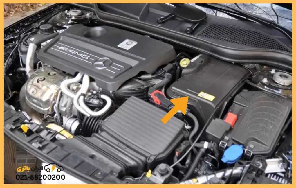 محل باتری اصلی مرسدس بنز GLA45