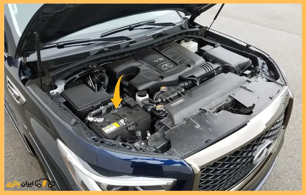 محل باتری اینفینیتی QX80