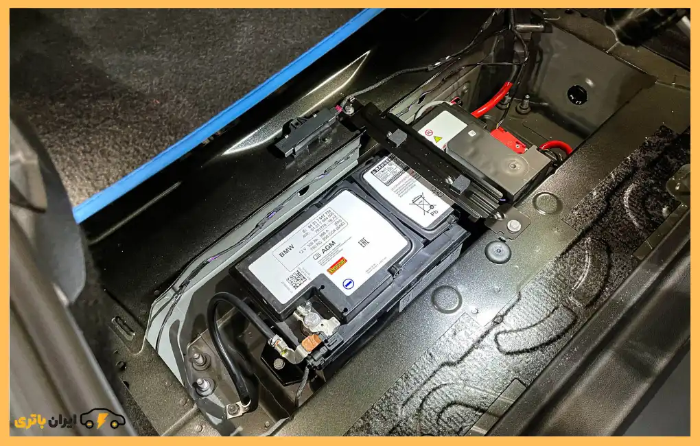 محل باتری تویوتا سوپرا 2023