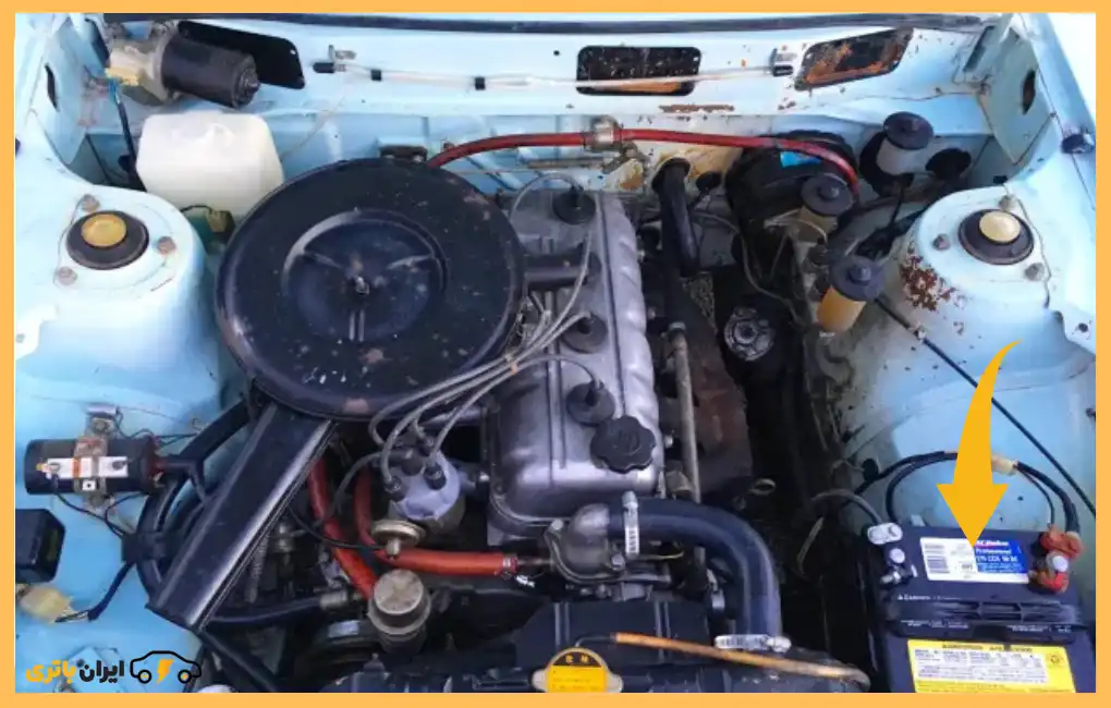 محل باتری تویوتا کارینا شکاری