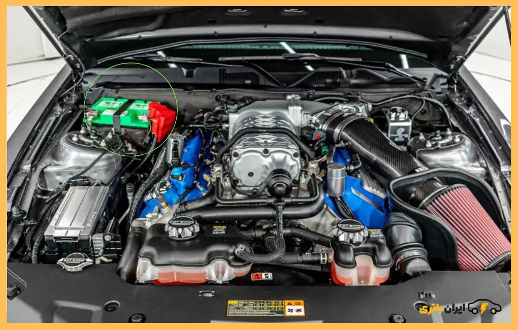 محل باتری فورد موستانگ شلبی