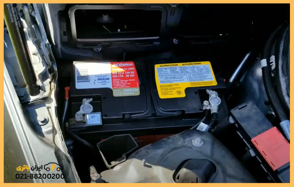 محل باتری مرسدس بنز C250- 2