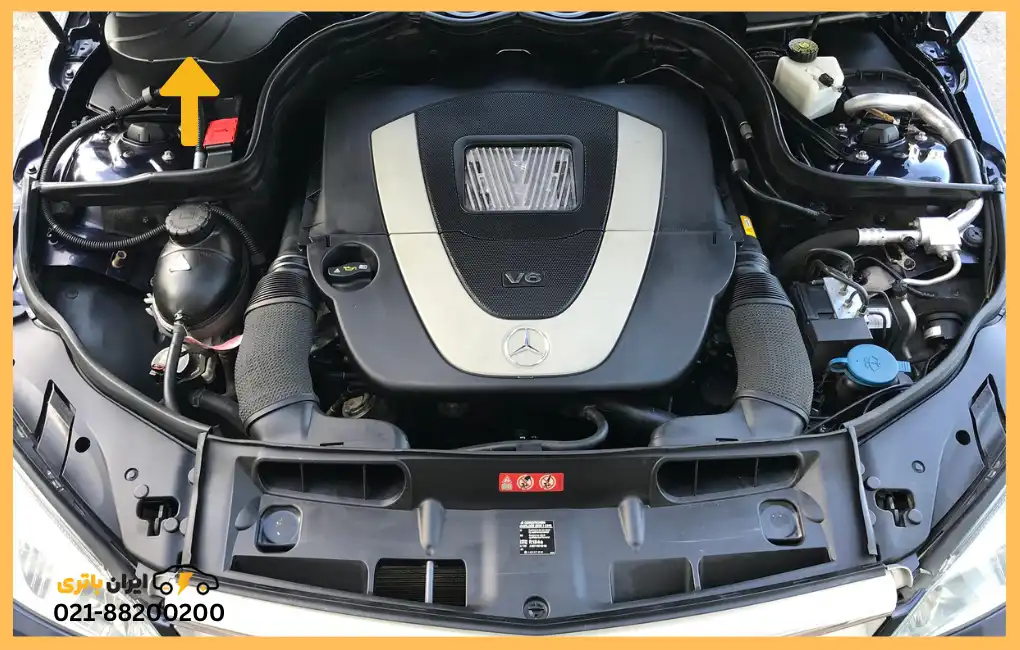 محل باتری مرسدس بنز C250