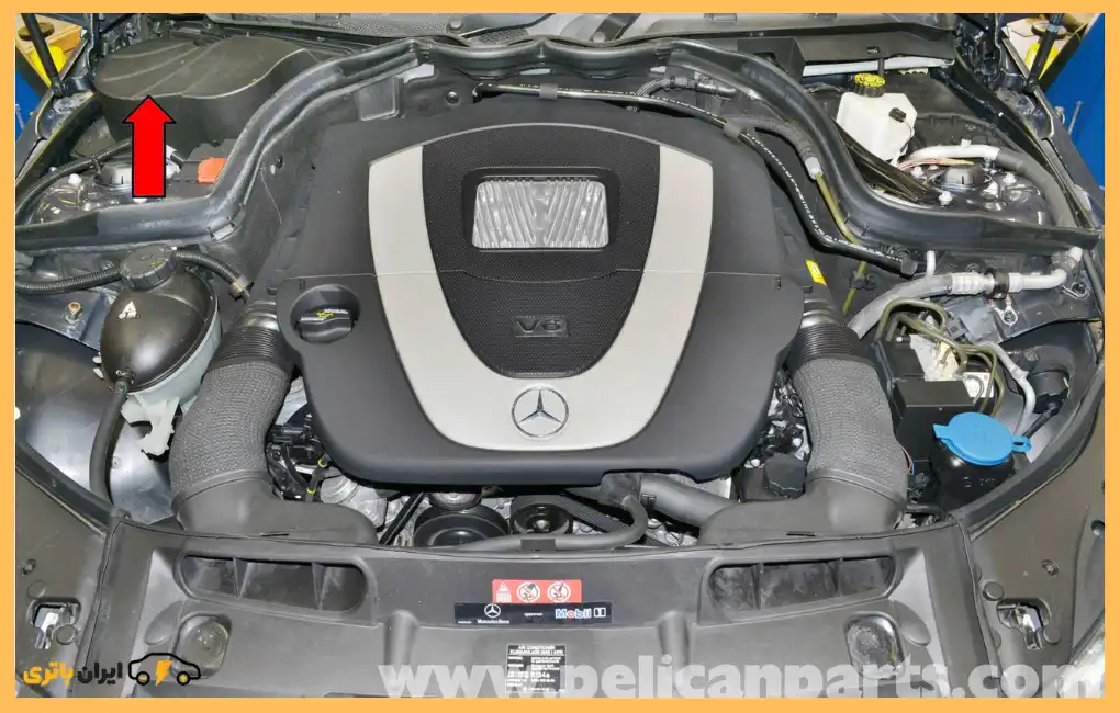 محل باتری مرسدس بنز C280-