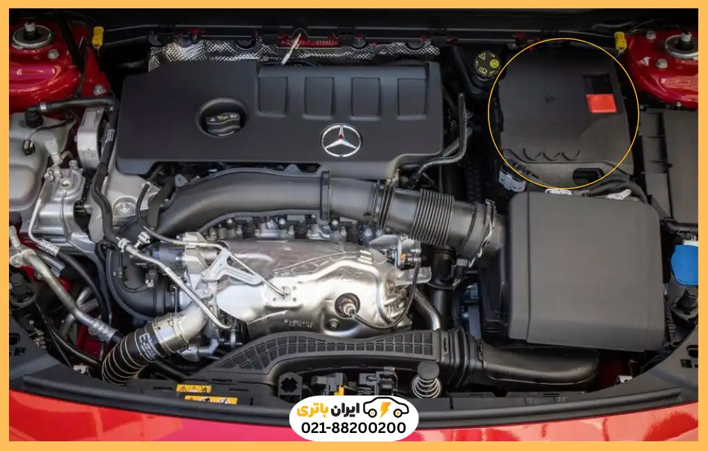 محل باتری مرسدس بنز CLA