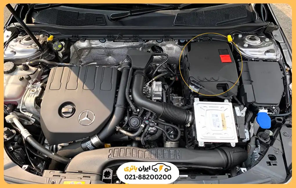 محل باتری مرسدس بنز CLA200