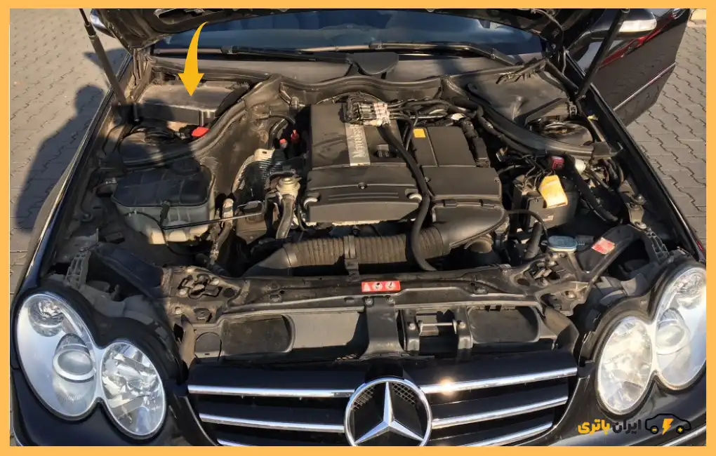 محل باتری مرسدس بنز CLK200