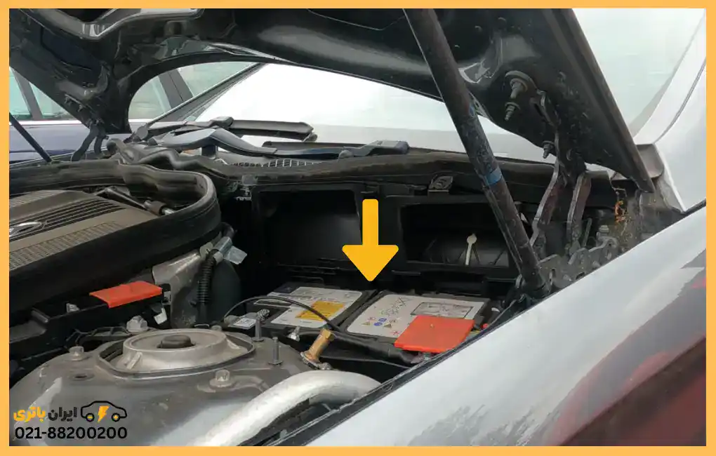 محل باتری مرسدس بنز CLS350-2