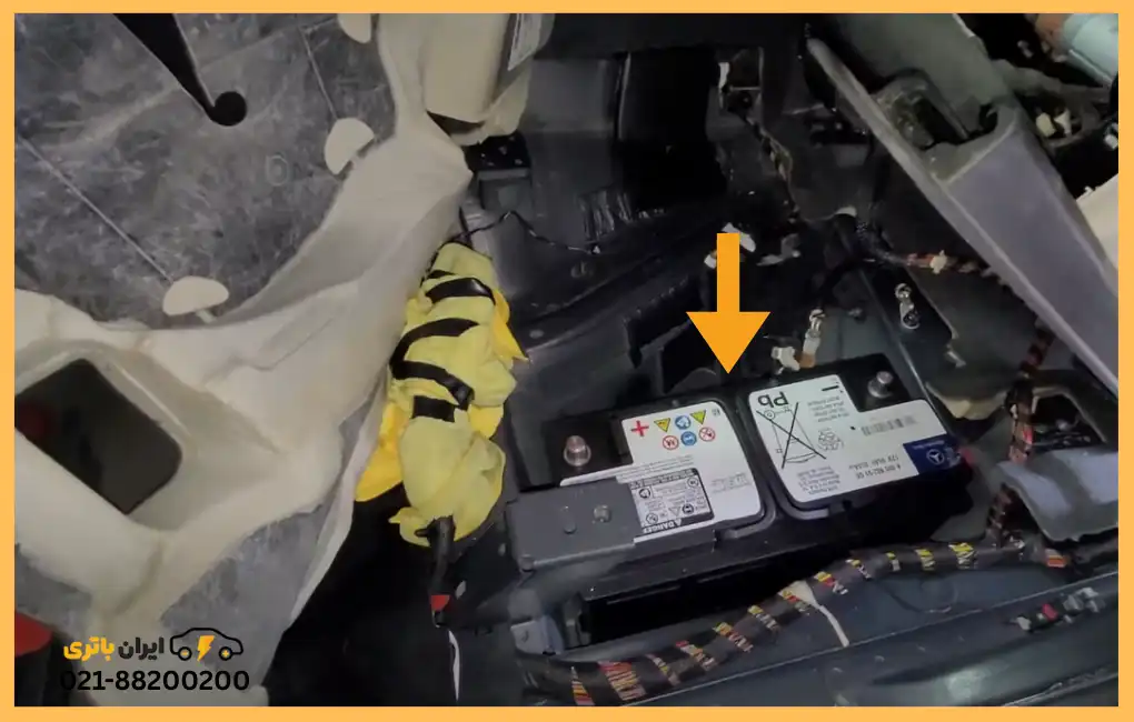 محل باتری مرسدس بنز GLE43