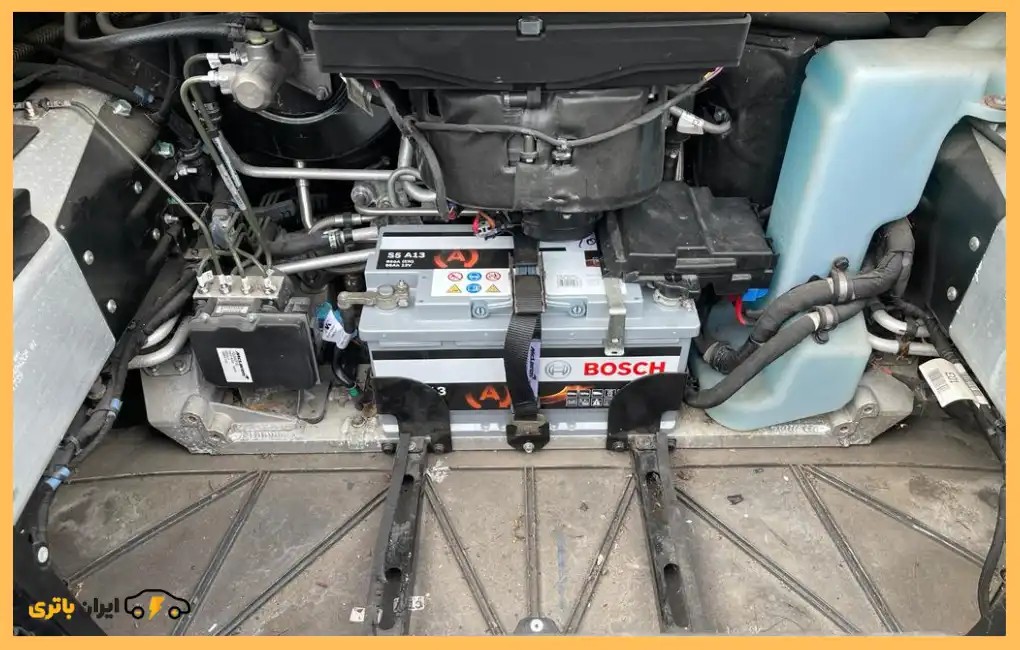 محل باتری مک لارن 540C