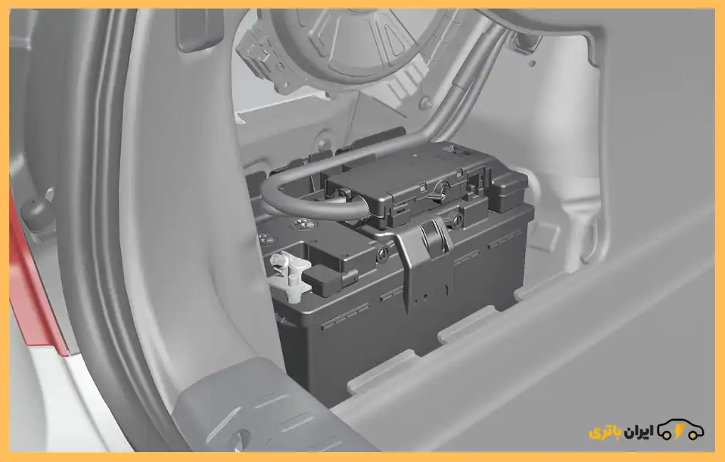 محل باتری ولوو S90