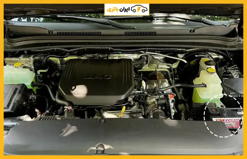 محل-باتری-کی-ام-سی-T9