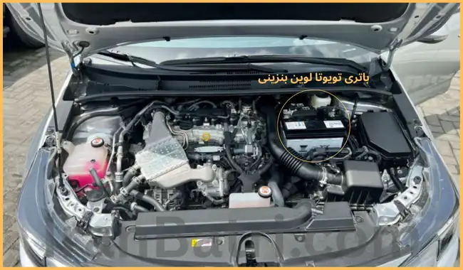 محل باتری تویوتا لوین بنزینی