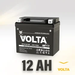 باتری 12 آمپر ولتا - باتری موتور سیکلت