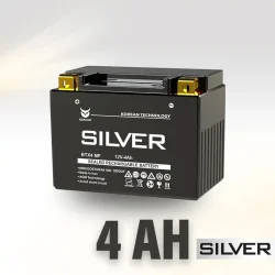 باتری 4 آمپر سیلور - باتری موتور سیکلت