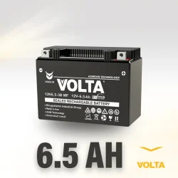 باتری 6.5 آمپر ولتا - باتری موتور سیکلت