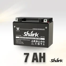 باتری 7 آمپر شارک - باتری موتور سیکلت