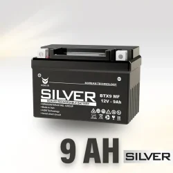 باتری 9 آمپر سیلور - باتری موتور سیکلت