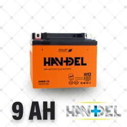 باتری موتور سیکلت - باتری 9 آمپر هندل